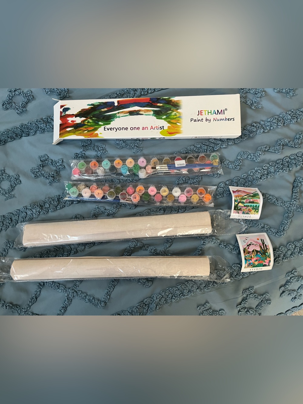 Paint by number kit